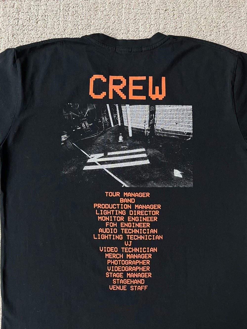 Zhu DJ Concert Crew Nation Tour Merch - Picture 5 of 5